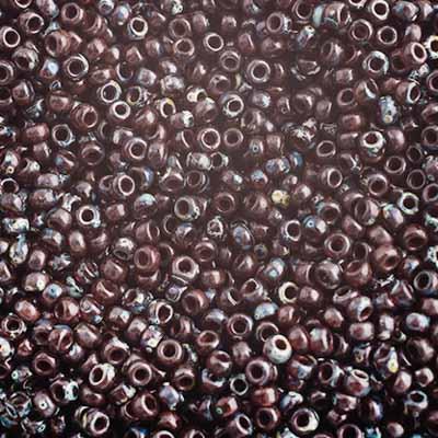 11-4503, Miyuki 22g Tr Flame Red Picasso