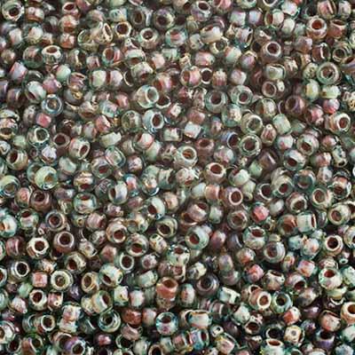 11-4506, Miyuki 22g Tr Seafoam Picasso