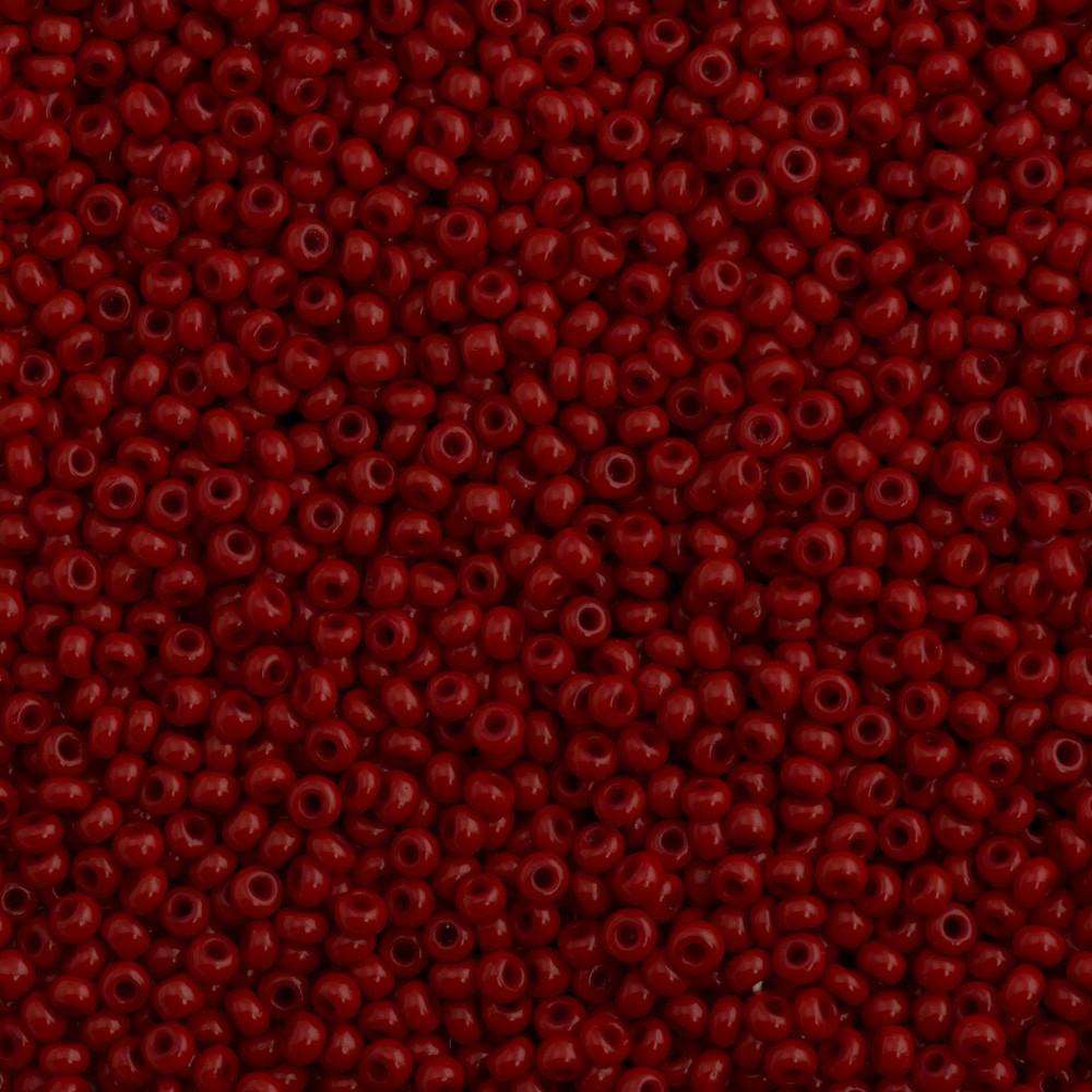 10-01203, Czech 22g Transparent Dark Red