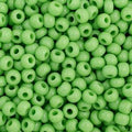 11-34909, Czech 22g Opaque Light Green