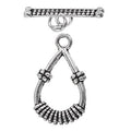 Toggle, Fancy Drop 25x20mm