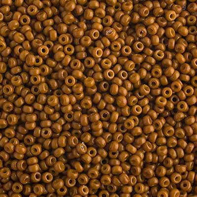11-4460, Miyuki 22g Duracoat Op Nutmeg