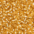 11-2, Miyuki 22g Silver Lined Light Gold