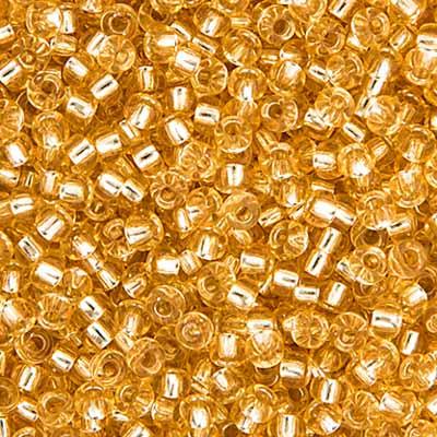 11-2, Miyuki 22g Silver Lined Light Gold