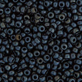 11-2010, Miyuki 22g Matte Metallic Charcoal