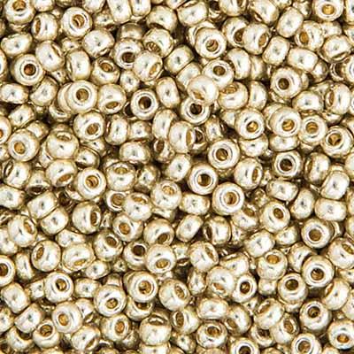 11-4201, Miyuki 22g Duracoat Galvanized Silver