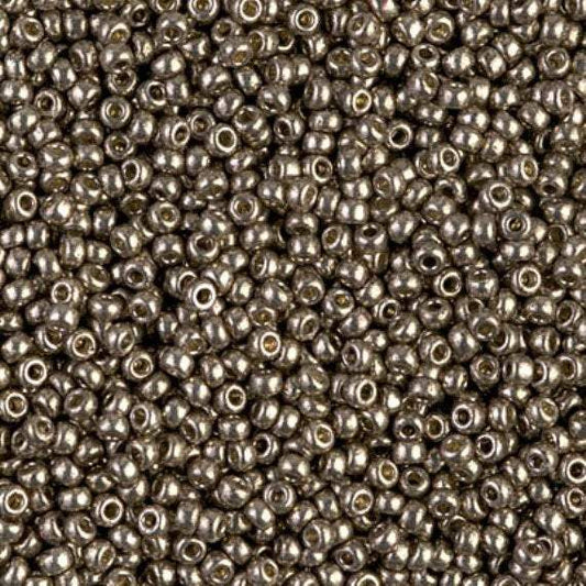 11-4222, Miyuki 22g Duracoat Galzanized Petwer