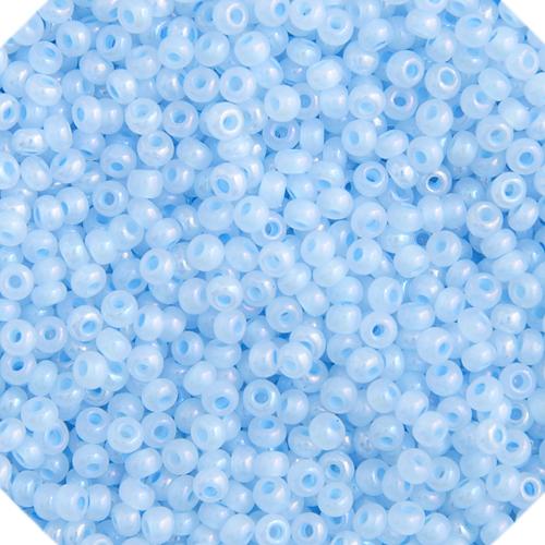 10-01443, Czech 22g Op Iris Blue
