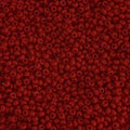 10-01028, Czech 22g Opaque Medium Dark Red