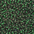 10-01286, Czech 22g Silver Lined Green