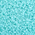 10-40006, Czech 22g Lt Turquoise Alabaster SOLGEL