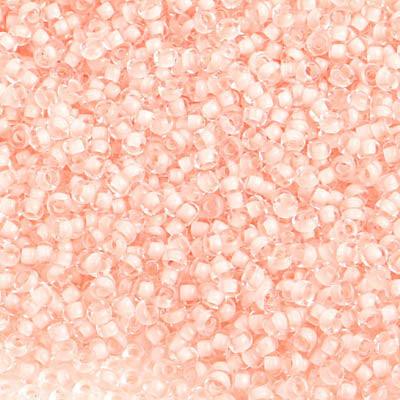 10-42043, Czech 22g Colour Lined Peach Terra - PoCo Inspired