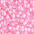 10-42045, Czech 22g Colour Lined Pink Terra - PoCo Inspired