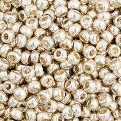 11-01018, Czech 22g Metallic Silver