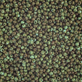 11-01523, Czech 22g Opaque Travertine on Turquoise