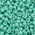 11-34910,  Czech 22g Opaque Turquoise