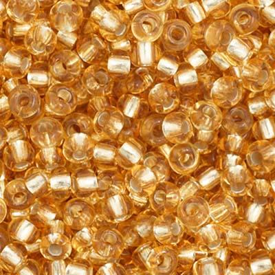 11-34977, Czech 22g Silver Lined Light Gold