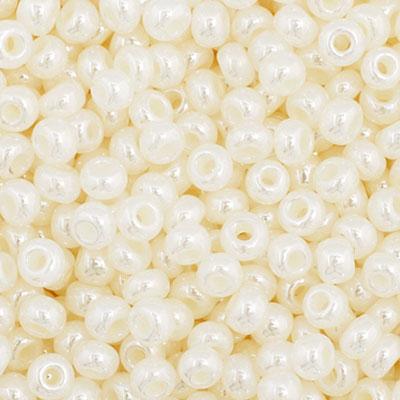 11-35004,Czech 22g Opaque Ceylon Dyed Pearl