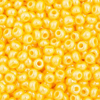 11-35044 Czech 22g Op Golden Yellow Luster - PoCo Inspired