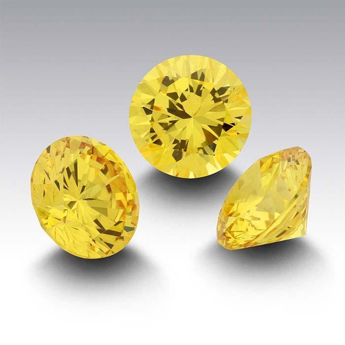 Cubic Zirconia, 3mm