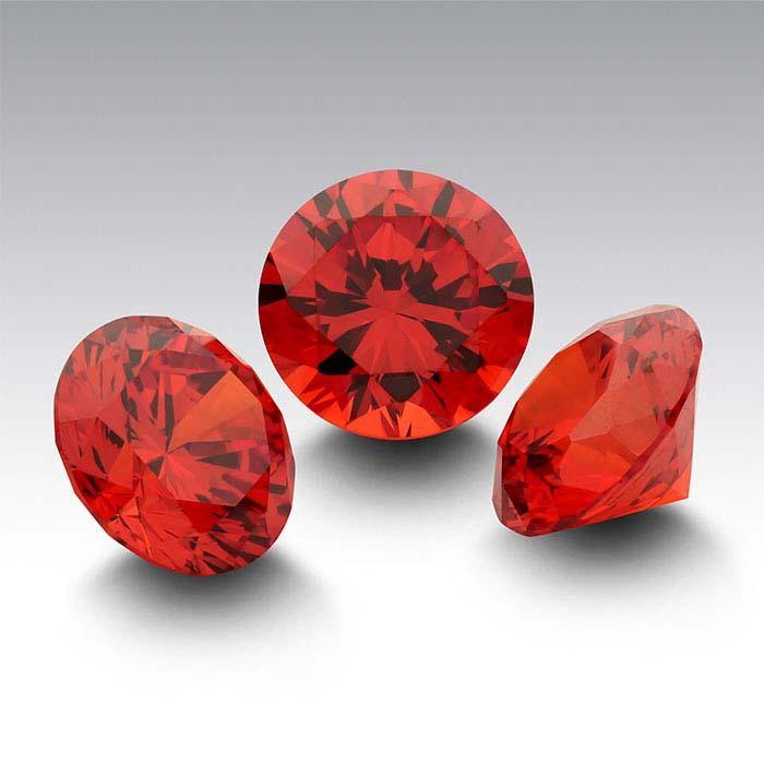 Cubic Zirconia, 3mm