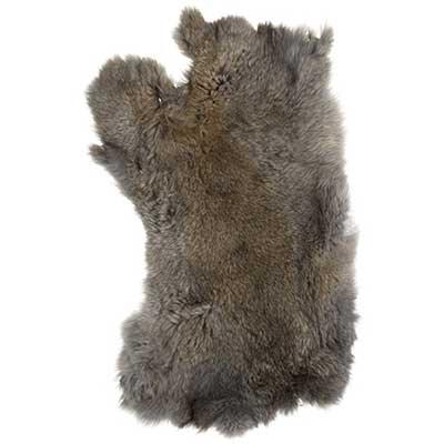 Rabbit Fur Skin- aprx 15x15 in