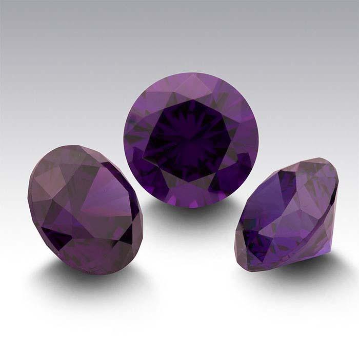 Cubic Zirconia, 3mm