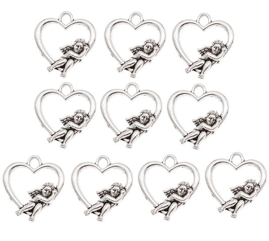 Charm, Angel on Heart, Silver