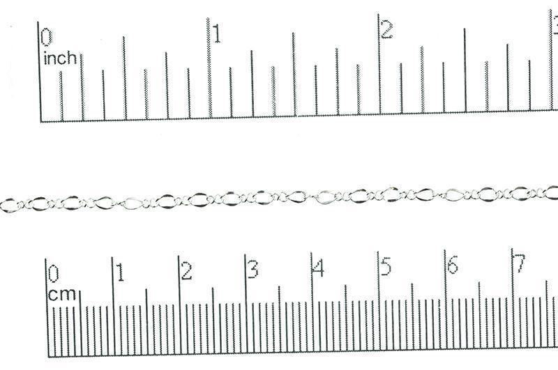 CH302, Figaro Chain - Per Foot