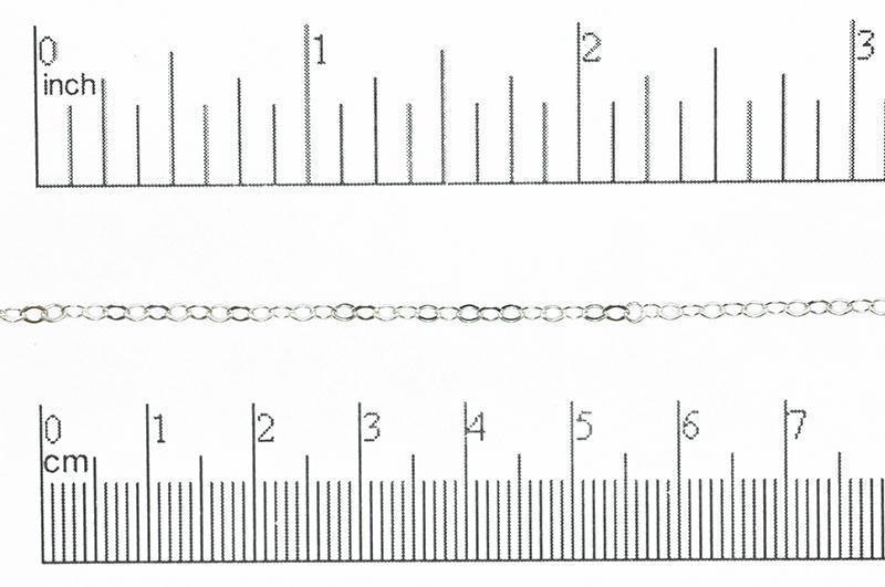 CH825 Petite Cable Chain - Per Foot
