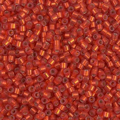 DB00-0683, Miyuki 5.2g Semi Matte Silver Lined Dark Ruby