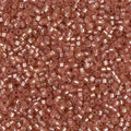 DB00-0685, Miyuki 5.2g Semi Matte Silver Lined Dark Rose