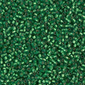 DB00-0688, Miyuki 5.2g Semi Matte Silver Lined Medium Green
