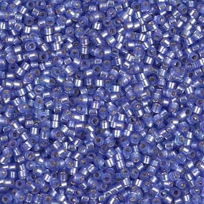 DB00-0694, Miyuki 5.2g Semi Matte Silver Lined Purple