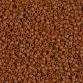 DB00-0794, Miyuki 5.2g Dyed Matte Opaque Sienna