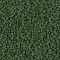 DB00-0797, Miyuki 5.2g Dyed Matte Opaque Olive
