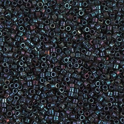 DB00-1003, Miyuki 5.2g Metallic Midnight Blue/Gold Iris