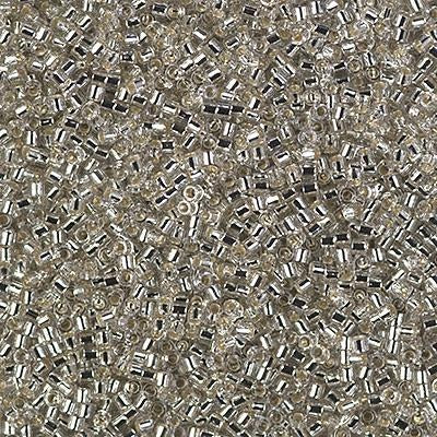 DB00-1211, Miyuki 5.2g Silver Lined Grey Mist