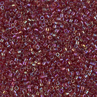 DB00-1242, Miyuki 5.2g Transparent Dark Cranberry AB