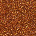 DB00-1333, Miyuki 5.2g Dyed Silver Lined Orange