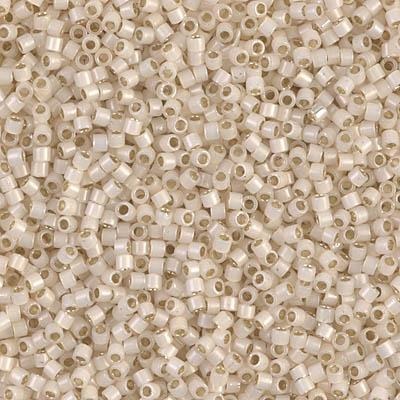 DB00-1451, Miyuki 5.2g Silver Lined Pale Cream Opal