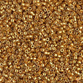 DB00-1833, Miyuki 5.2g Duracoat Galvanized Yellow Gold