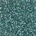 DB00-1870, Miyuki  5.2g Silk Inside Dyed Emerald AB