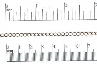 CH150, 4mm Curb Chain - Per Foot