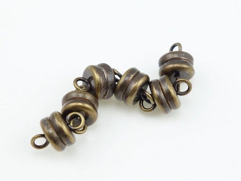 Magnet Clasp  6mm - 5 pc
