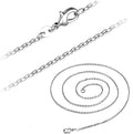 Necklace - 925 Plated, 18''