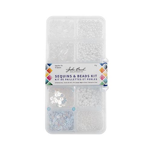 Sequins & Seed Bead Assortment Kit - 81g - PoCo Inspired