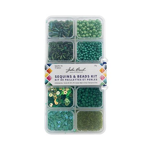 Sequins & Seed Bead Assortment Kit - 81g - PoCo Inspired