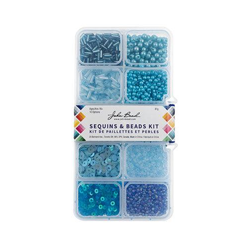Sequins & Seed Bead Assortment Kit - 81g - PoCo Inspired