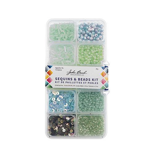 Sequins & Seed Bead Assortment Kit - 81g - PoCo Inspired